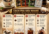 CÀ PHÊ TÚI LỌC MR CÔNG PHIÊN BẢN TÚI ZIP MỚI – TIỆN LỢI HƠN, GIỮ TRỌN HƯƠNG VỊ
