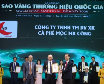 CÀ PHÊ MỘC MR. CÔNG – SẢN PHẨM CÀ PHÊ TÚI LỌC VINH DANH TOP 10 THƯƠNG HIỆU TIN DÙNG QUỐC GIA