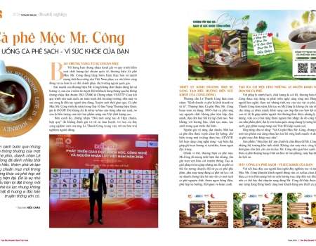 BÁO CHÍ NÓI GÌ VỀ CÀ PHÊ MỘC MR CÔNG