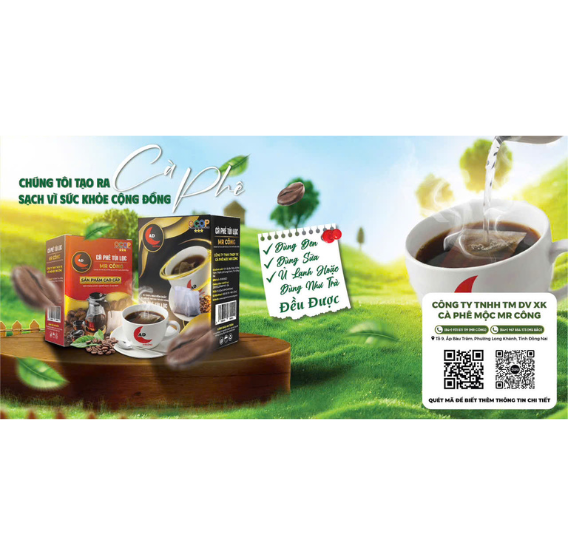 Về cà phê mộc Mr. Công
