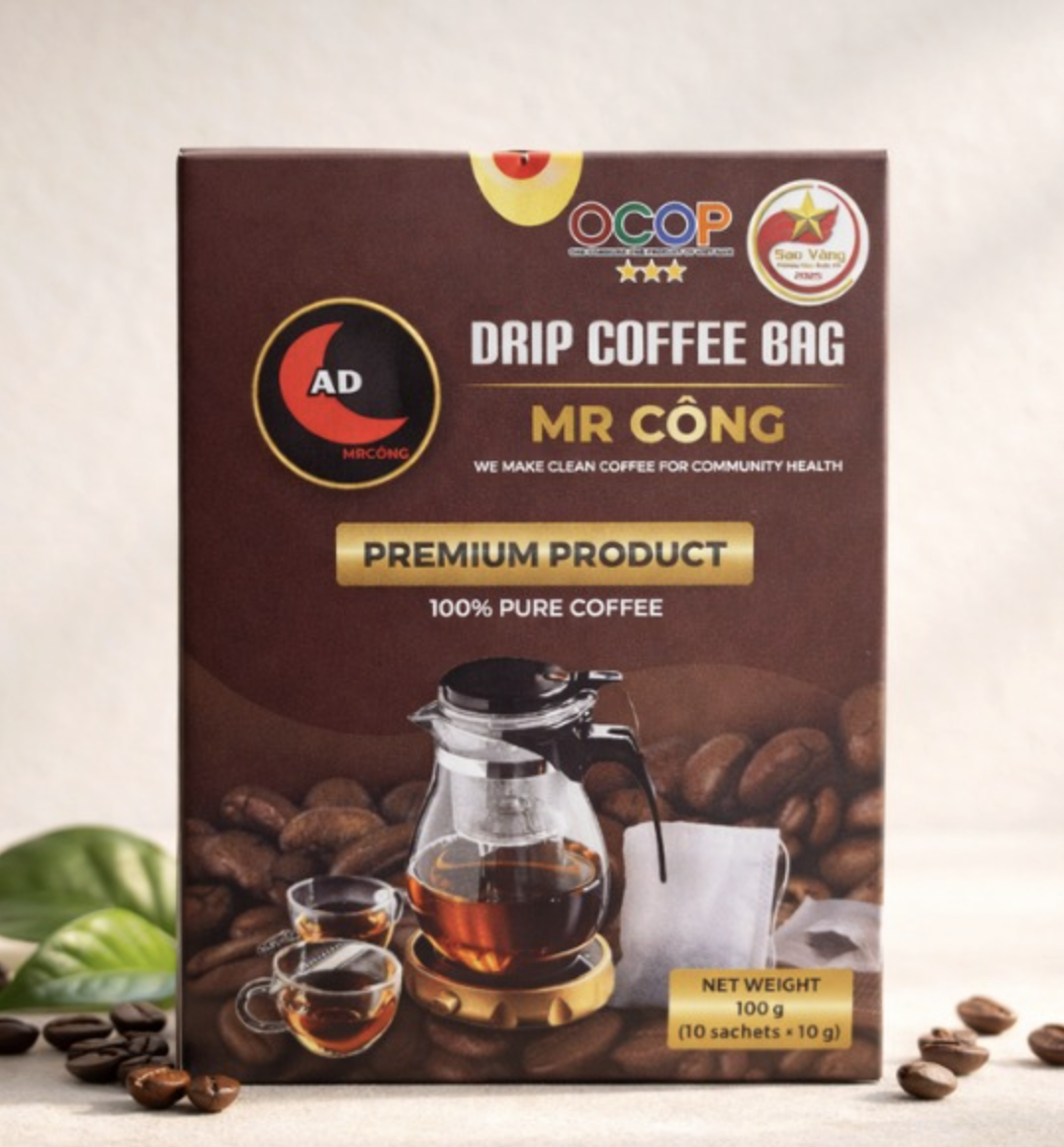 Cà phê mộc Mr Công