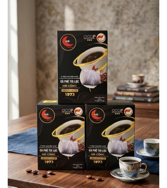 Cà Phê Túi Lọc Mr Công ( 10 GÓI X 12G )
