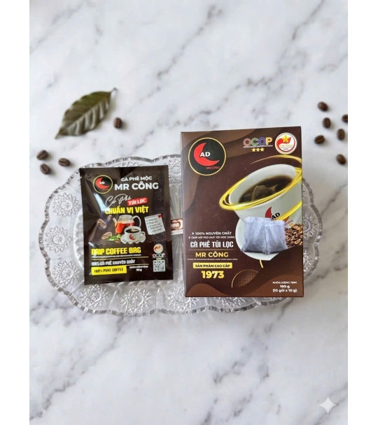 Cà Phê Túi Lọc Mr Công ( 10 GÓI X 10 G )